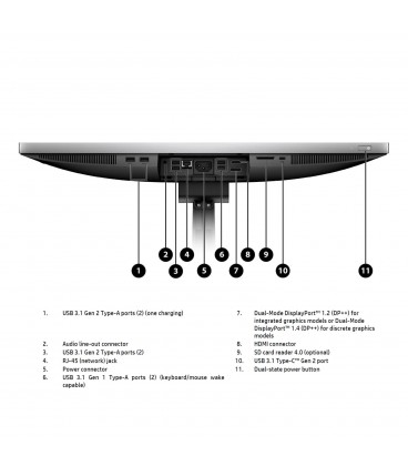 کامپیوتر همه کاره 24 اینچی اچ پی مدل EliteOne 800 G4-Q