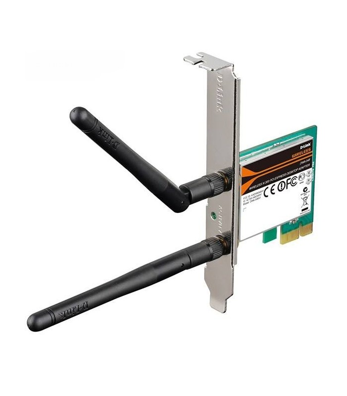 D-Link DWA-548 Wireless N300 PCI Express Desktop Adapter کارت شبکه بی‌سیم و مخصوص کامپیوتر دی-لینک مدل DWA-548