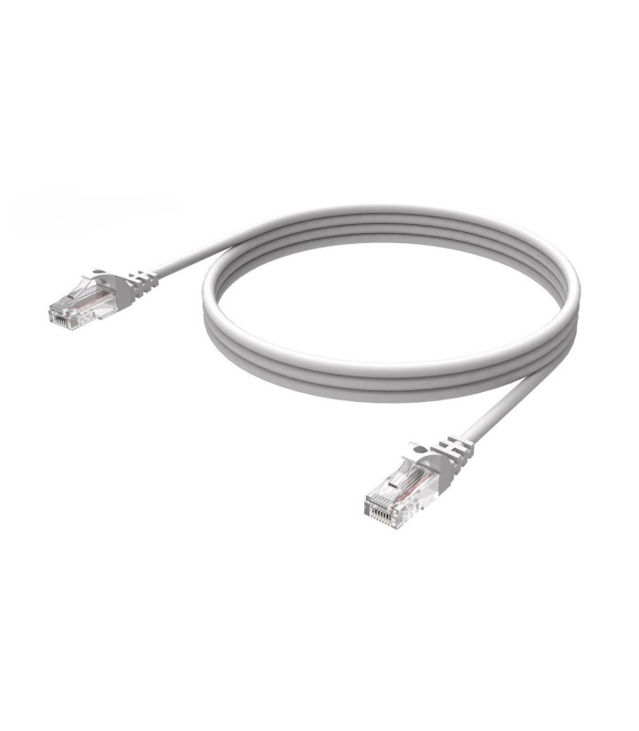 پچ کورد Cat 6 بدون شیلد سایز 24AWG دی-لینک مدل NCB-C6UGRYR1-05 طول 50 سانتی‌ متر