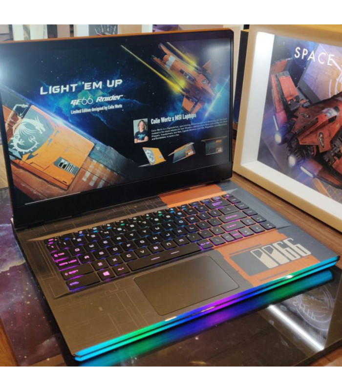 لپ تاپ 17.3 اینچی ام اس آی مدل  MSI Laptop GE66 RAIDER 11UH i7 11800H - 32G DDR4 - 2TB SSD - 16G RTX3070