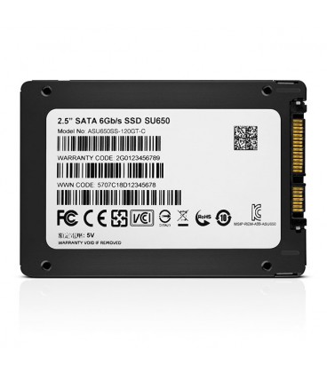 اس اس دی ای دیتا مدل SU650 ظرفیت 120 گیگابایت