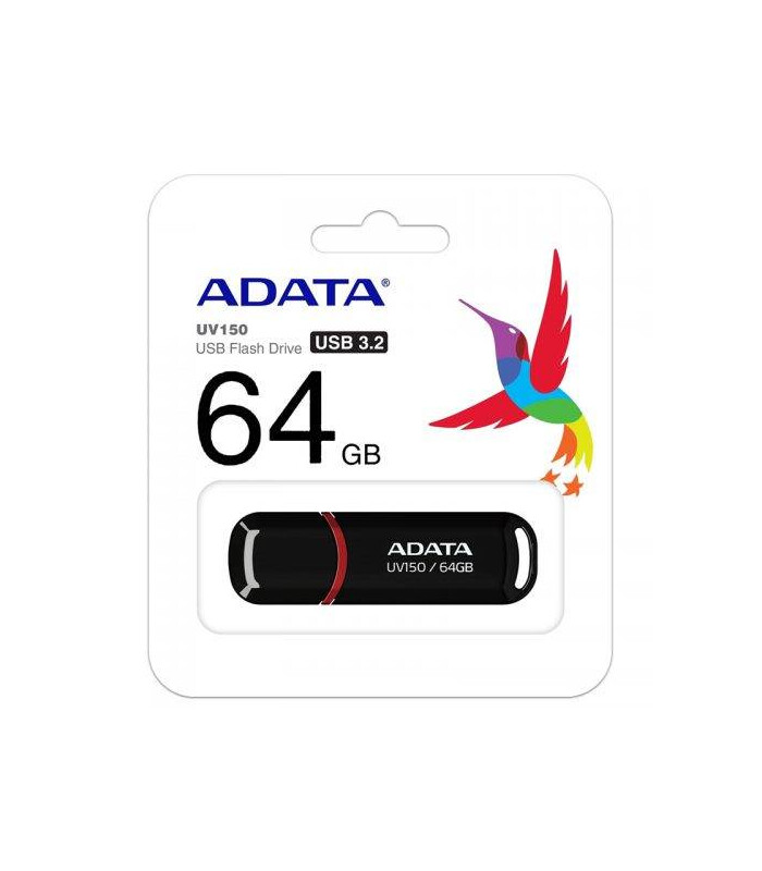 فلش مموری ای دیتا مدل UV150 ظرفیت 64 گیگابایت ADATA FLASH UV150 64GB
