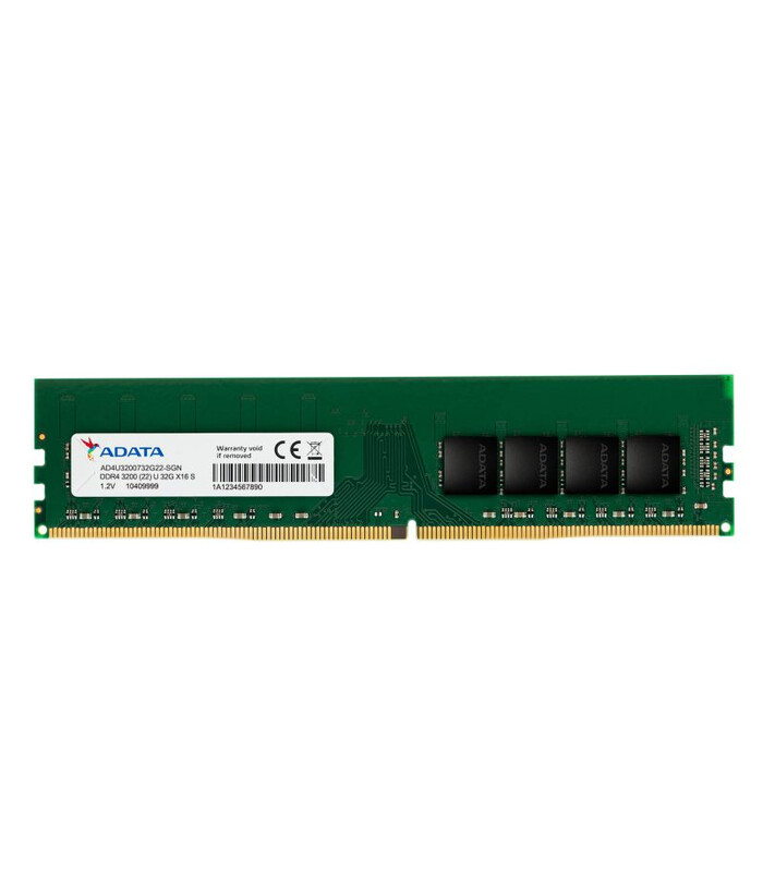 رم دسکتاپ ای دیتا 16 گیگابایت باس 2666 RAM ADATA PC U-DIMM 16GB DDR4 2666MH