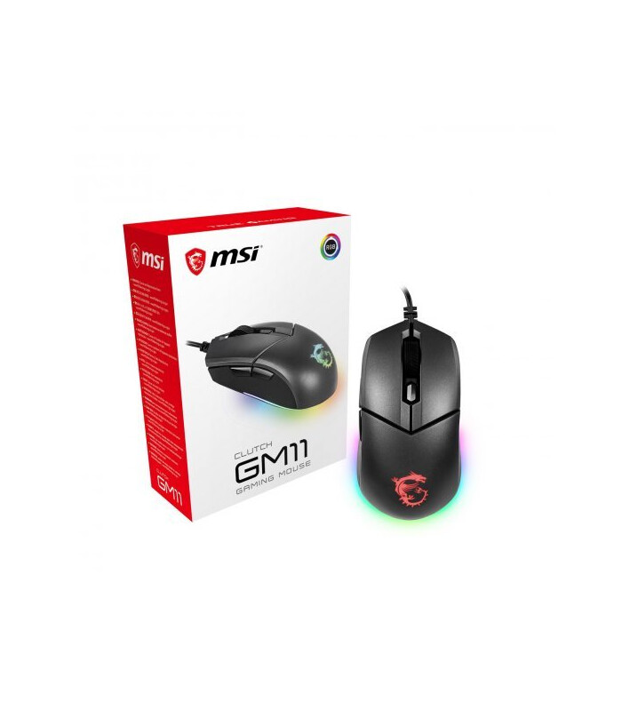 موس گیمینگ ام اس آی مدل MSI CLUTCH GM11 Gaming Mouse