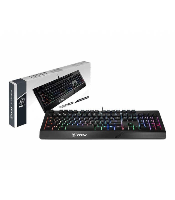 کیبورد گیمینگ ام اس آی مدل MSI VIGOR GK20 Gaming Keyboard