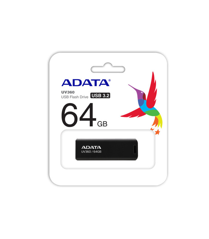 فلش مموری ای دیتا مدل UV360 ظرفیت 64 گیگابایت ADATA FLASH UV360 64GB