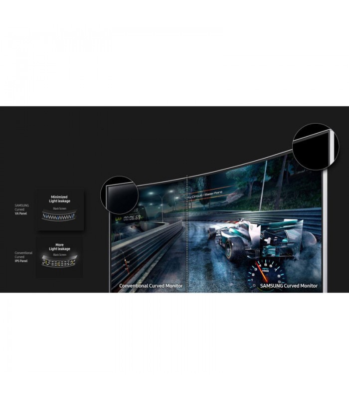 مانیتور سامسونگ 24 اینچ مدل Monitor Curved Samsung C24F390 FHM