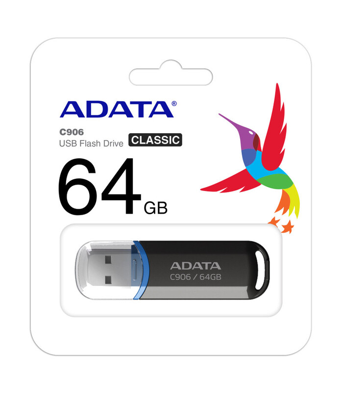 فلش مموری ای دیتا مدل C906 ظرفیت 64 گیگابایت ADATA FLASH C906 64GB