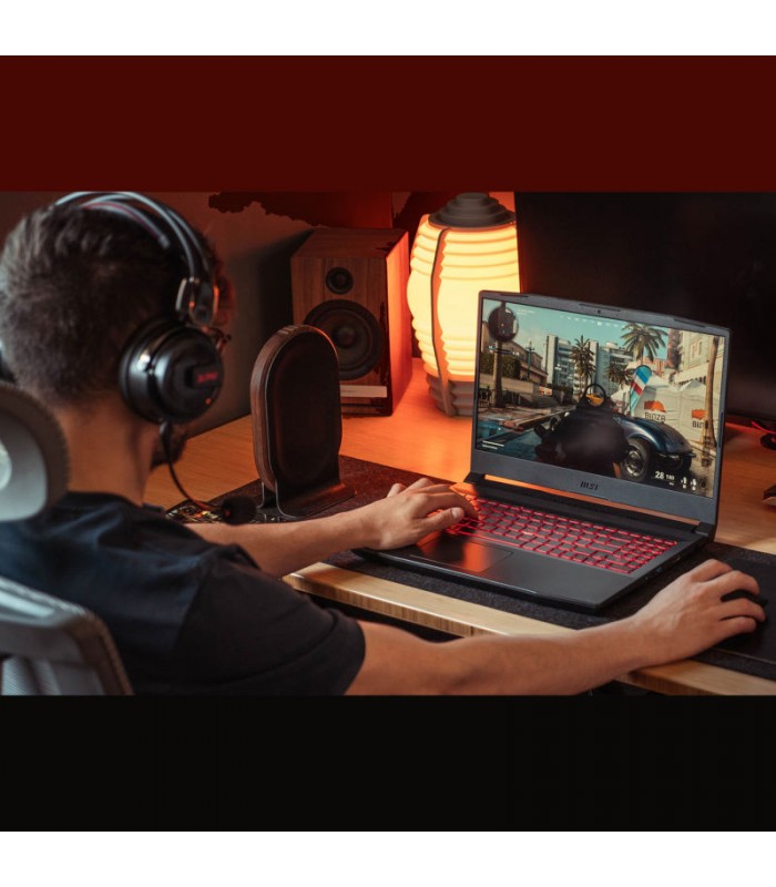 لپ تاپ 15.6 اینچی ام اس آی مدل MSI Laptop KATANA GF66 12UD - i7 12700H - 16G DDR4 - 512G SSD - 4G RTX3050