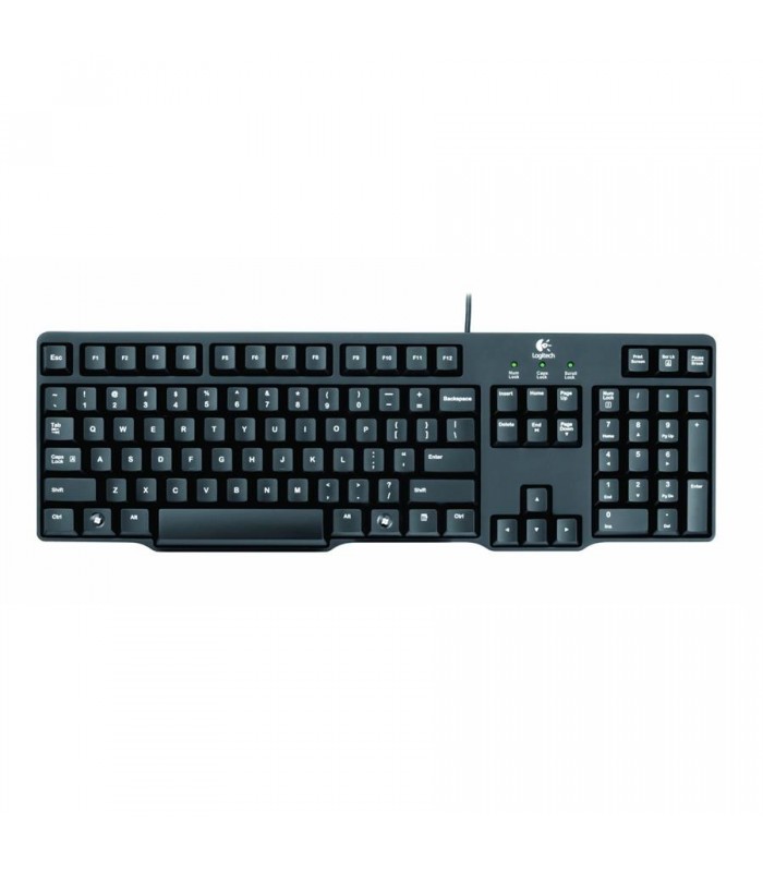 کیبورد لاجیتک مدل Logitech Keyboard K100 Classic PS2