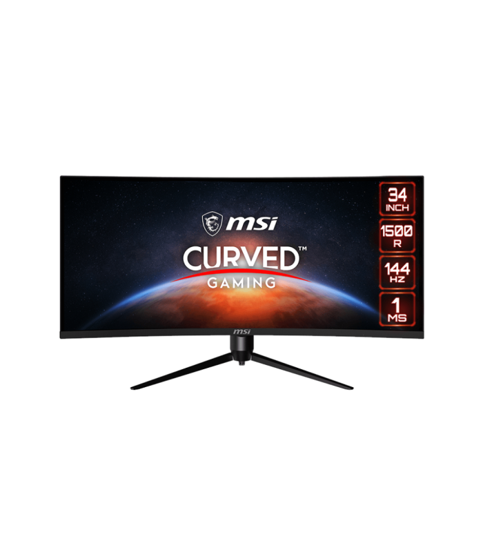 مانیتور گیمینگ 34 اینچی ام اس آی مدل MONITOR MSI MAG342CQR