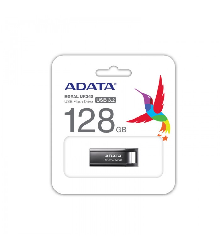 فلش مموری ای دیتا مدل UR340 ظرفیت 128 گیگابایت ADATA FLASH UR340 128GB