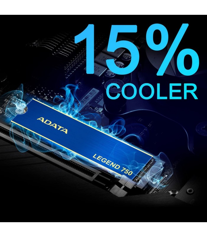 اس اس دی اینترنال ای دیتا مدل LEGEND 750 PCIe Gen3 X4 M.2 2280 ظرفیت 512 SSD ADATA PCIE M2 2280 LEGEND 750 512GB