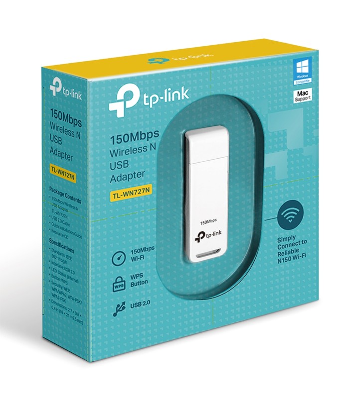 کارت شبکه بی سیم تی پی لینک مدل tl-wn727n