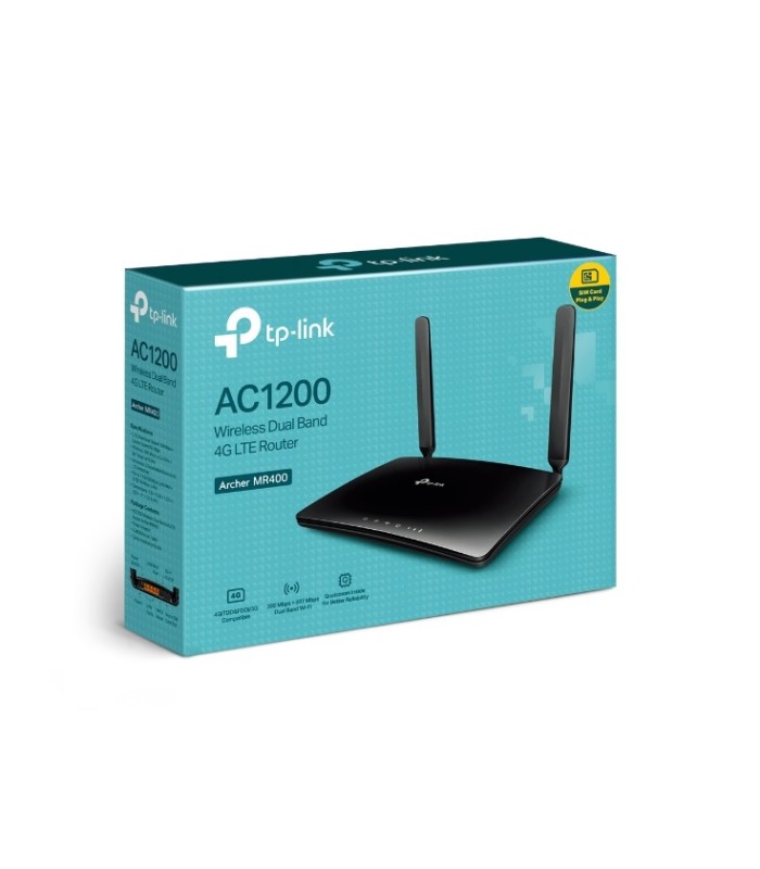 روتر بی سیم 4G LTE تی پی-لینک مدل Archer MR400/AC1200_Ver- 3