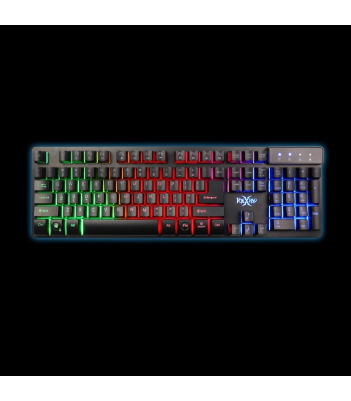 کیبورد مخصوص بازی فاکس ری مدل FoxXray KEYBOARD GAMING FXR-BKL-35 Wired