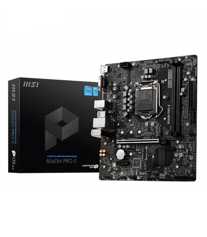 مادربرد ام اس آی مدل MOTHERBOARD MSI PRO B560M-E