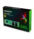 اس اس دی اینترنال ای دیتا مدل SU650 M.2 2280 ظرفیت 240 گیگابایت ADATA SSD M.2 SU650 240GB