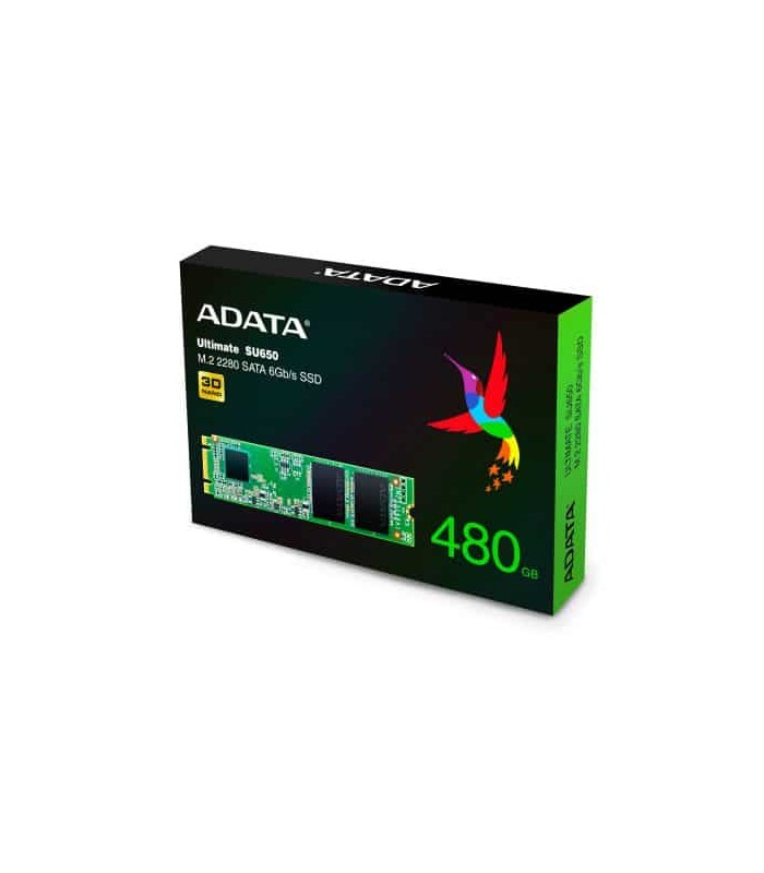 اس اس دی اینترنال ای دیتا مدل SU650 M.2 2280 ظرفیت 480 گیگابایت ADATA SSD M.2 SU650 480GB