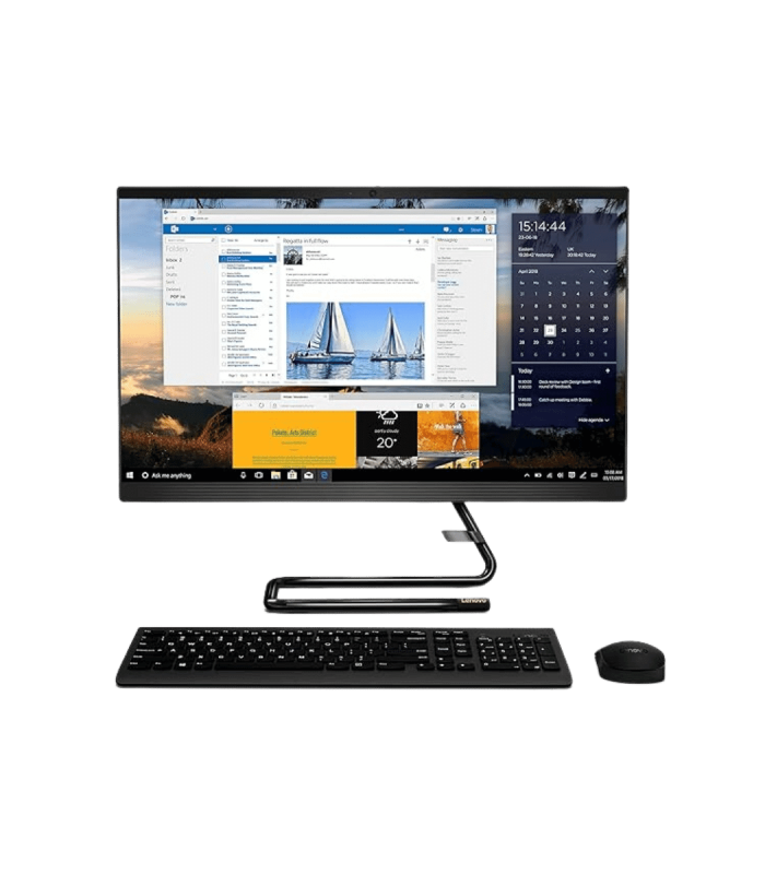 کامپیوتر همه کاره 23.8 اینچی لنوو مدل All In One LENOVO A340 - i3 10110U - 8GB DDR4 - 256GB SSD - Intel - Non Touch