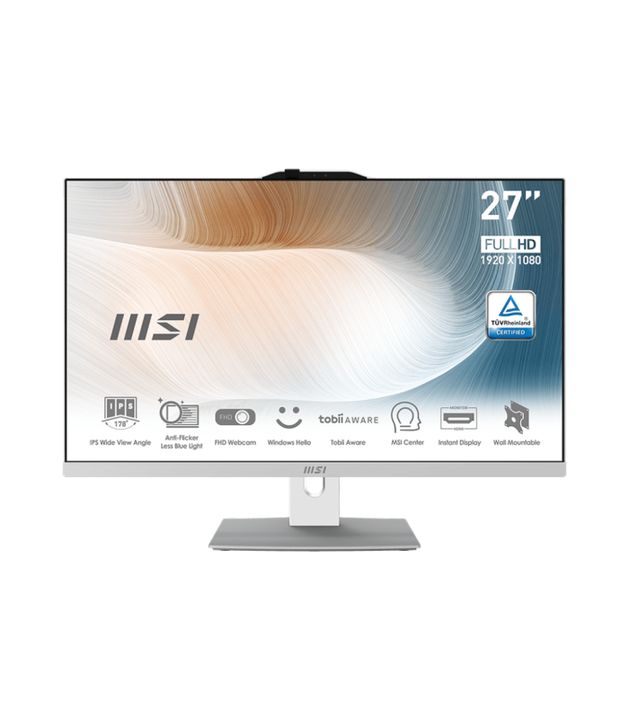 کامپیوتر همه کاره 27 اینچی ام اس آی All In One MSI AM272P - i3 1215U - 8G DDR4 - 500G SSD - NON Touch