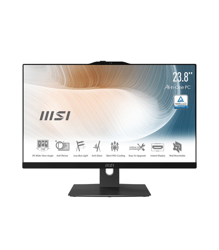 کامپیوتر همه کاره 23.8 اینچی ام اس آی مدل All In One MSI AM242P 13M - i7 1360P - 16GB DDR5 - 512GB SSD - Intel - Non Touch