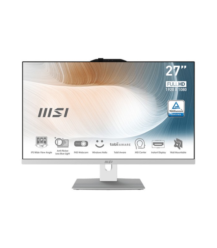 کامپیوتر همه کاره 27 اینچی ام اس آی مدل All In One MSI AM272P 13M - i7 1360P - 16GB DDR5 - 500GB SSD - Intel - Non Touch