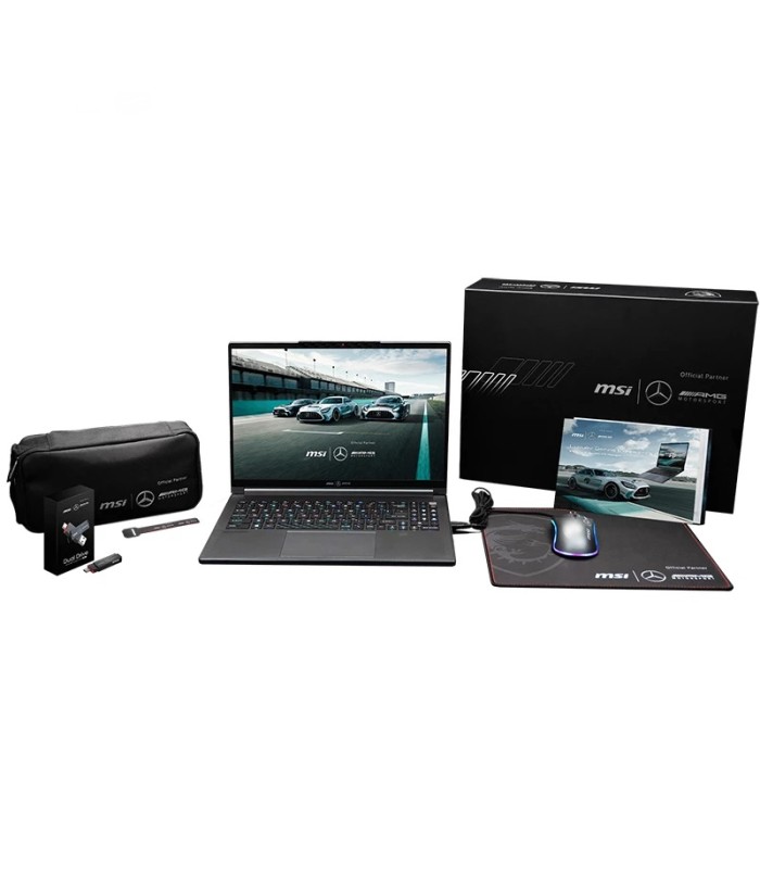 لپ تاپ 16 اینچی ام اس آی مدل LAPTOP MSI STEALTH 16 MERCEDES AMG - i9 13900H - 32GB DDR5 - 1TB SSD - Non Touch