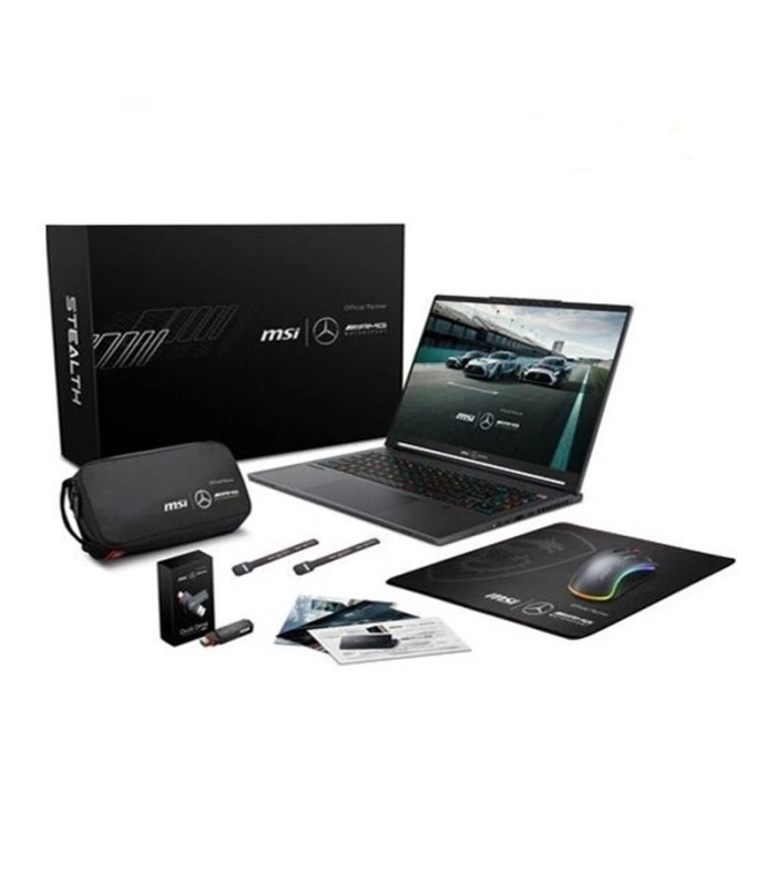 لپ تاپ 16 اینچی ام اس آی مدل LAPTOP MSI STEALTH 16 MERCEDES AMG - i9 13900H - 32GB DDR5 - 1TB SSD - Non Touch