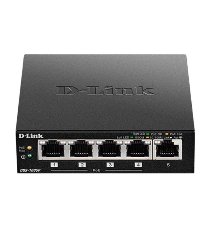 سوییچ 5 پورت دی-لینک مدل DGS-1005P