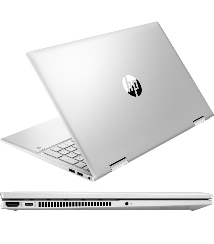 لپ تاپ 15.6 اینچ اچ پی مدل LAPTOP HP PAVILION X360 15T ER100 - 5D - i5 1235U - 16GB DDR4 - 1TB SSD - Intel - Touch