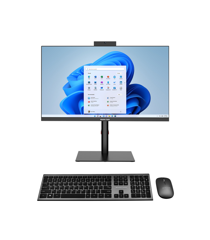 کامپیوتر همه کاره 23.8 اینچی مسترتک مدل All In One MasterTech ZN240 - i3 12100 - 8GB DDR4 - 256G SSD - Intel - Non Touch