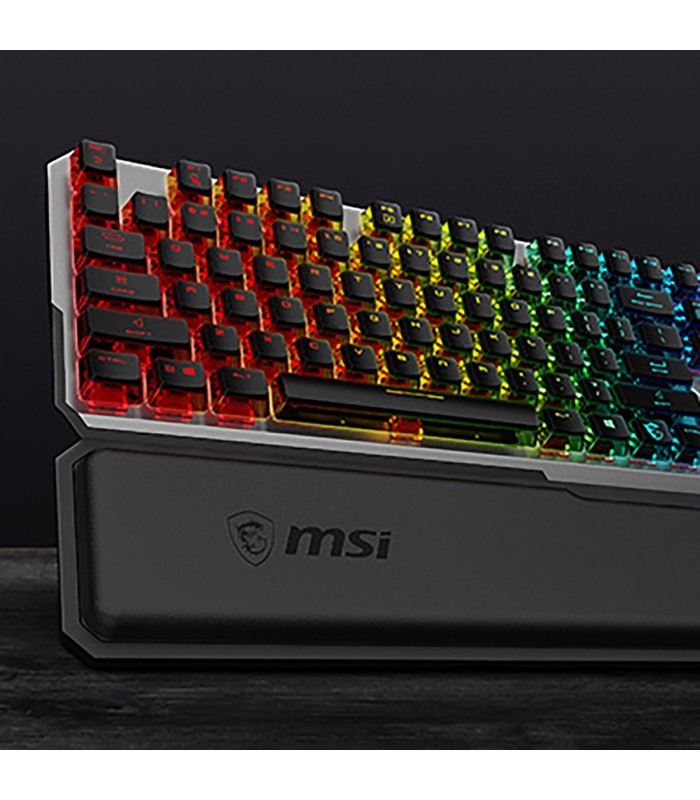 کیبورد مخصوص بازی ام اس آی مدل KEYBOARD MSI VIGOR GK71 SONIC BLUE