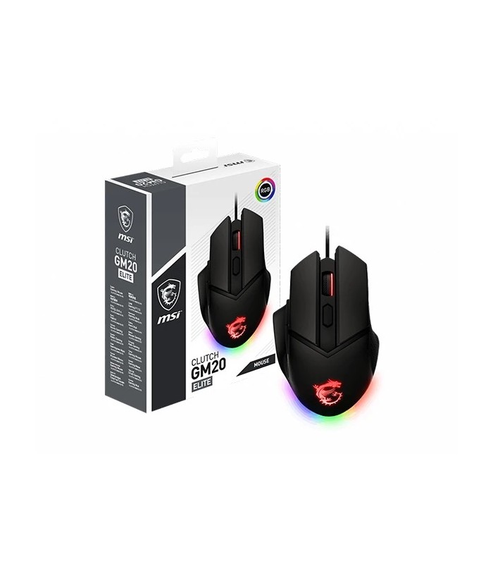 ماوس گیمینگ ام اس آی مدل MSI MOUSE Clutch GM20 Elite