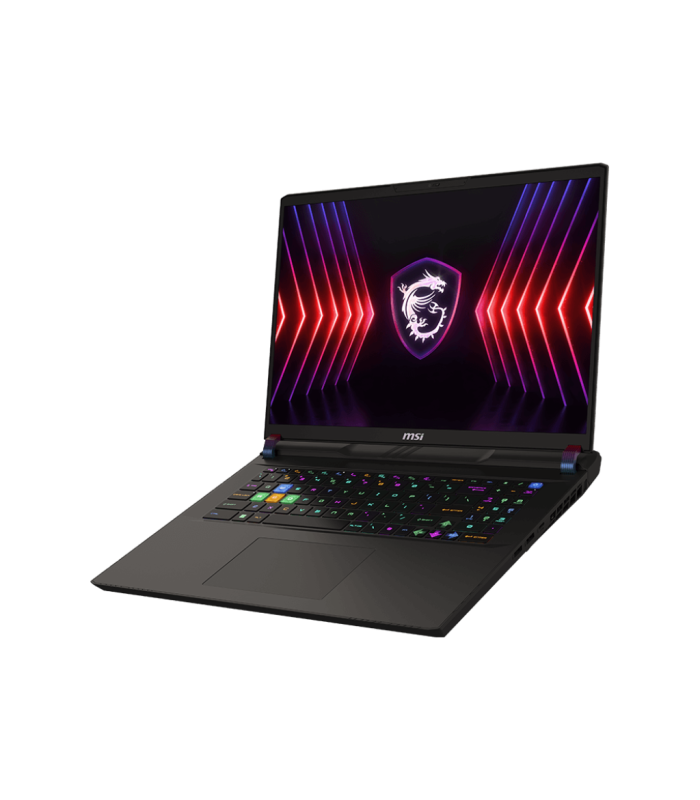 لپ تاپ گیمینگ 17 اینچی ام اس آی مدل LAPTOP MSI VECTOR 17 HX A14V - i9 14900HX - 32GB DDR5 - 1TB SSD - 8GB RTX4070 - Non Touch