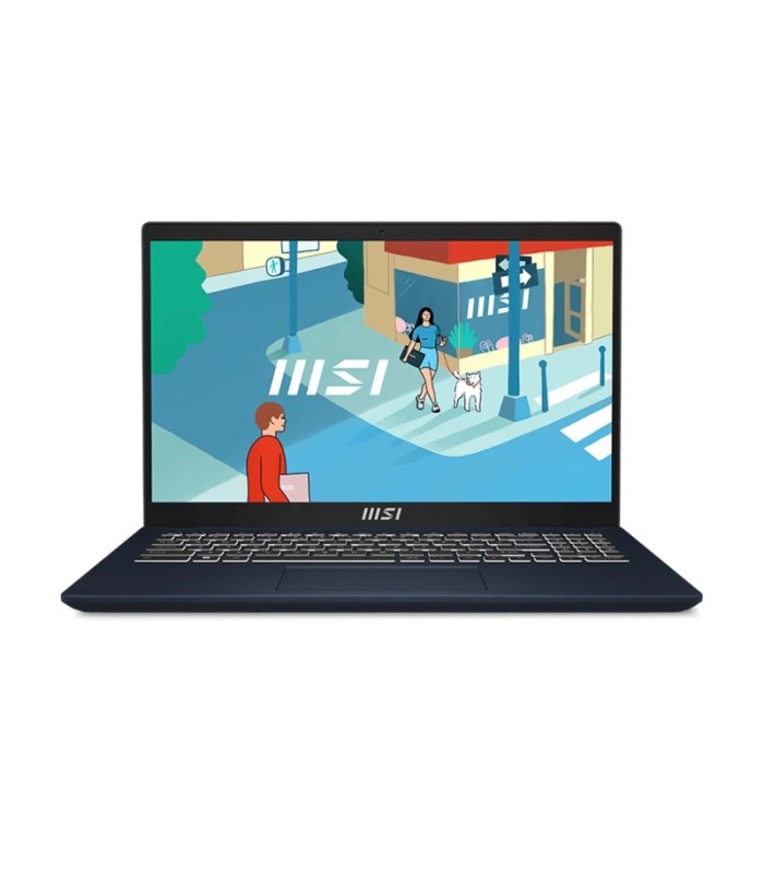 لپ تاپ 15.6 اینچی ام اس آی مدل LAPTOP MSI MODERN 15 B12M - i5 1235U - 8GB DDR4 - 512GB SSD - Intel - Non Touch