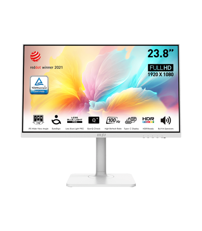 مانیتور 23.8 اینچی ام اس آی مدل MONITOR MSI MODERN MD2412PW