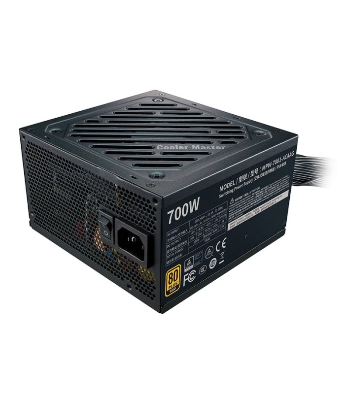 منبع تغذیه کامپیوتر کولر مستر مدل POWER COOLERMASTER G700 Gold