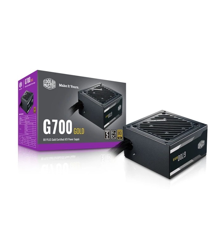 منبع تغذیه کامپیوتر کولر مستر مدل POWER COOLERMASTER G700 Gold