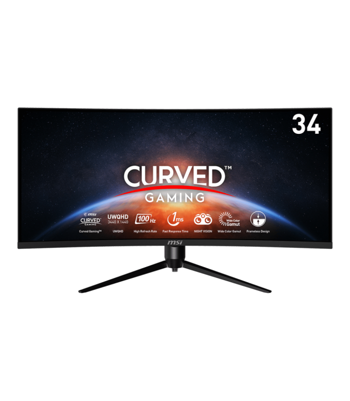 مانیتور 34 اینچی گیمینگ ام اس آی مدل MONITOR MSI MAG342CQPV