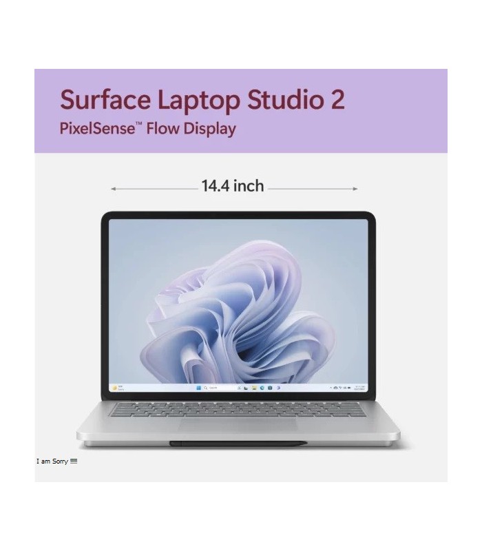 لپ تاپ 14 اینچ لمسی مایکروسافت سرفیس LAPTOP MICROSOFT SURFACE STUDIO 2 - i7 13700H - 64GB DDR5 - 1TB SSD - 8GB RTX4060 - Touch