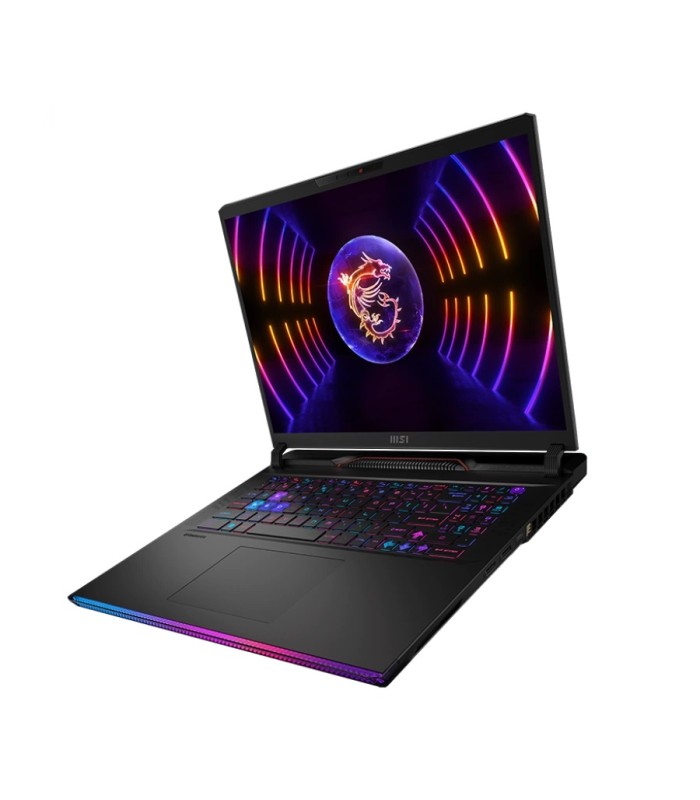 لپ تاپ گیمینگ 17 اینچی ام اس آی مدل LAPTOP MSI RAIDER GE78HX 14VIG - i9 14900HX - 64GB DDR5 - 2TB SSD - 16GB RTX4090 - Non Touch