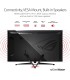 مانیتور گیمینگ 65 اینچی ایسوس مدل MONITOR ASUS ROG SWIFT PG65UQ