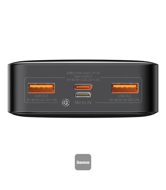 پاوربانک بیسوس مدل Baseus Power Bank Bipow PPBD050501 20000MAH