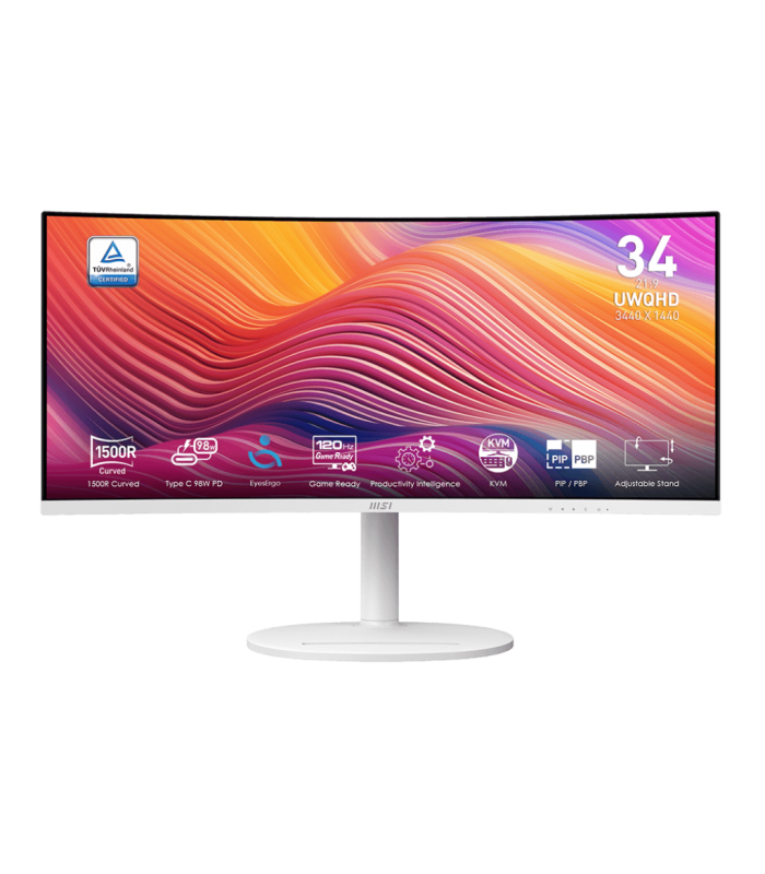مانیتور 34 اینچی ام اس آی مدل MONITOR MSI MODERN MD342CQPW
