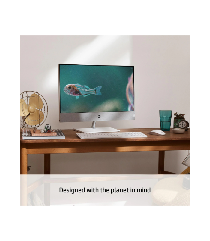 کامپیوتر همه کاره 23.8 اینچی اچ پی مدل All In One HP CA2187NH - C - i5 13400T - 16GB DDR4 - 1TB SSD - 4GB RTX3050 - Non Touch