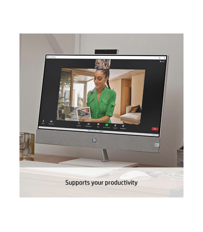 کامپیوتر همه کاره 23.8 اینچی اچ پی مدل All In One HP CA2187NH - C - i5 13400T - 16GB DDR4 - 1TB SSD - 4GB RTX3050 - Non Touch