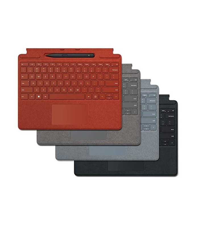 کیبورد بی سیم + قلم تبلت مایکروسافت سیگنیچر Microsoft SURFACE Type Cover SIGNATURE KEYBOARD & PEN 2