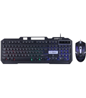 کیبورد و موس مخصوص بازی سیمی ایکس پی KEYBOARD & MOUSE GAMING WIRED XP