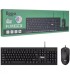 کیبورد و موس سیمی لیگو KEYBOARD & MOUSE WIRED LIGGO KM601